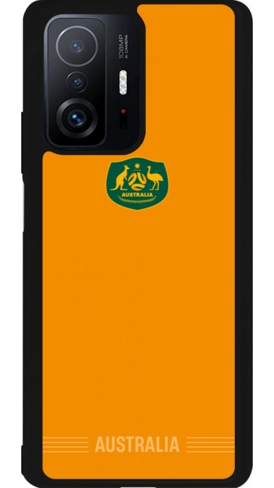 Coque Xiaomi 11T - Silicone rigide noir Maillot de football Australie 2026 personnalisable