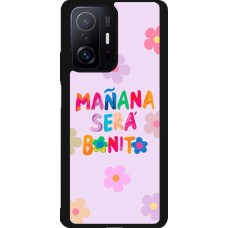 Xiaomi 11T Case Hülle - Silikon schwarz Karol G Manana sera bonito