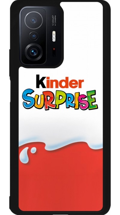 Coque Xiaomi 11T - Silicone rigide noir Kinder Surprise
