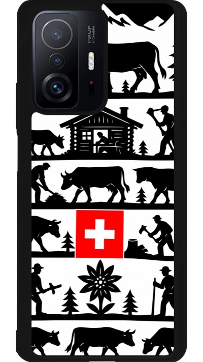 Xiaomi 11T Case Hülle - Silikon schwarz Poya Schweiz 1