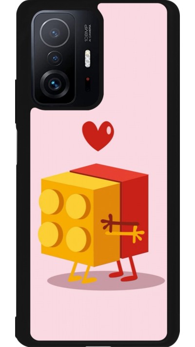 Coque Xiaomi 11T - Silicone rigide noir Saint Valentines Day 26 Puzzle