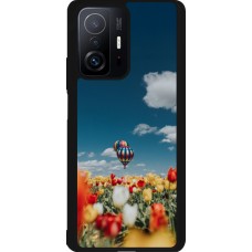 Xiaomi 11T Case Hülle - Silikon schwarz Hot air balloon Spring 2026