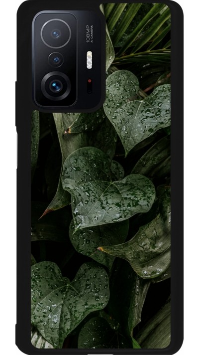 Xiaomi 11T Case Hülle - Silikon schwarz Spring 23 fresh plants