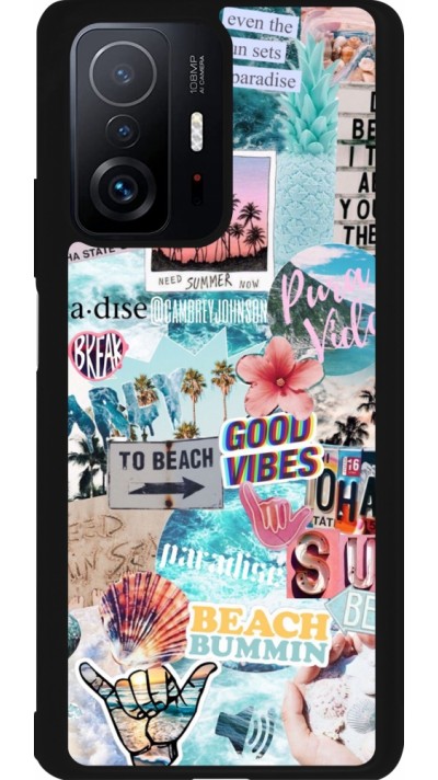 Xiaomi 11T Case Hülle - Silikon schwarz Summer 20 collage