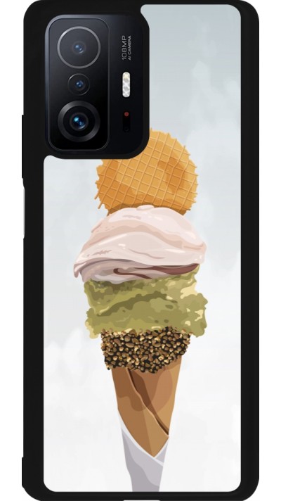 Xiaomi 11T Case Hülle - Silikon schwarz Summer 2025 Cornet