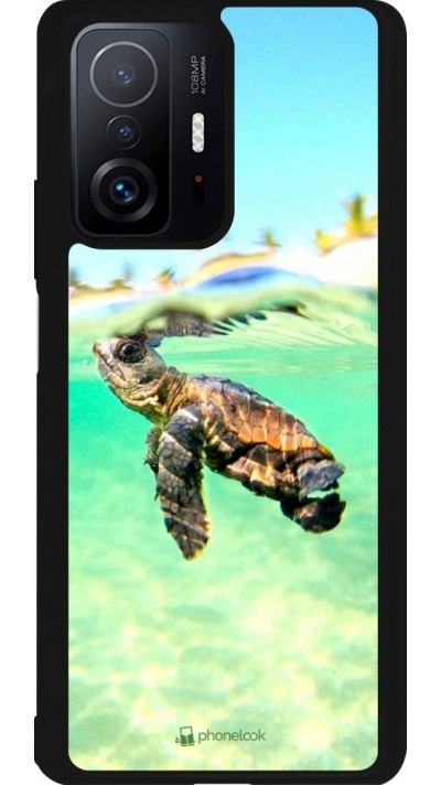 Xiaomi 11T Case Hülle - Silikon schwarz Turtle Underwater