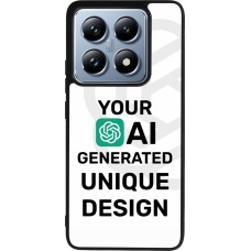 Xiaomi 14T Pro Case Hülle - Silikon schwarz Weltweit einzigartig erstellt dank Deiner Kreativität und künstlicher Intelligenz (KI)