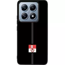 Coque Xiaomi 14T Pro - Silicone rigide noir Canton OW noir