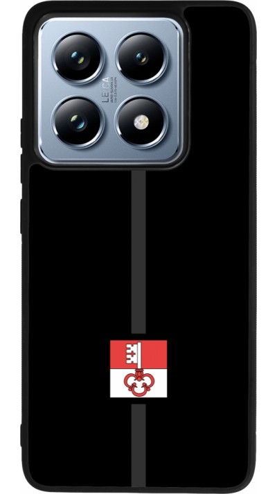 Coque Xiaomi 14T Pro - Silicone rigide noir Canton OW noir