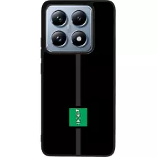 Coque Xiaomi 14T Pro - Silicone rigide noir Canton SG noir