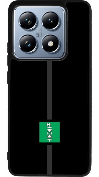 Coque Xiaomi 14T Pro - Silicone rigide noir Canton SG noir