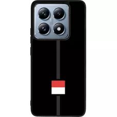 Coque Xiaomi 14T Pro - Silicone rigide noir Canton SO noir