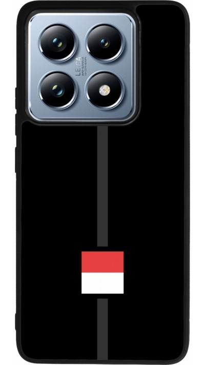 Coque Xiaomi 14T Pro - Silicone rigide noir Canton SO noir