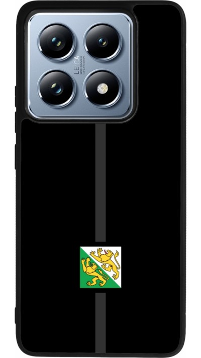 Coque Xiaomi 14T Pro - Silicone rigide noir Canton TG noir
