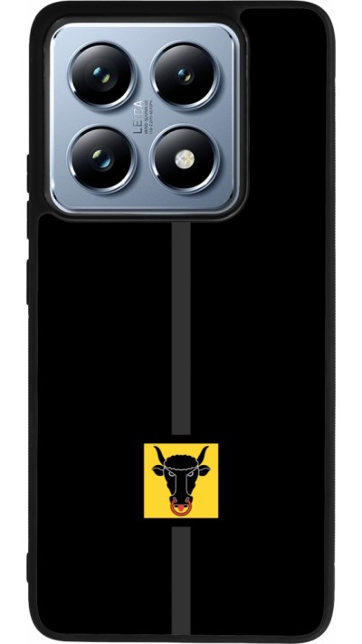 Coque Xiaomi 14T Pro - Silicone rigide noir Canton UR noir