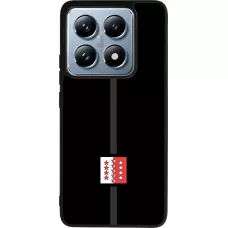 Coque Xiaomi 14T Pro - Silicone rigide noir Canton VS noir