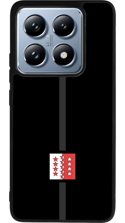 Coque Xiaomi 14T Pro - Silicone rigide noir Canton VS noir