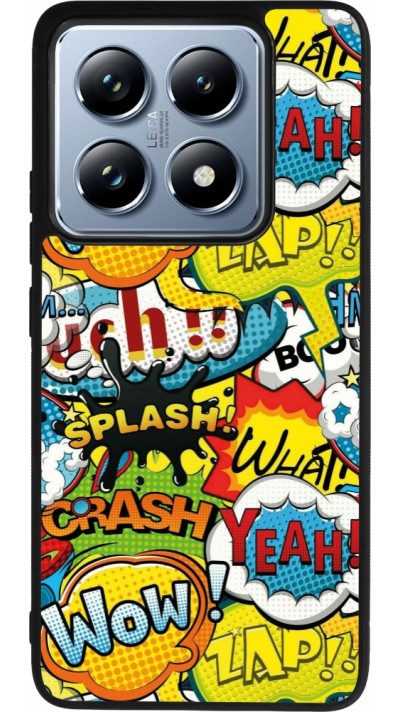 Coque Xiaomi 14T Pro - Silicone rigide noir Cartoons slogans