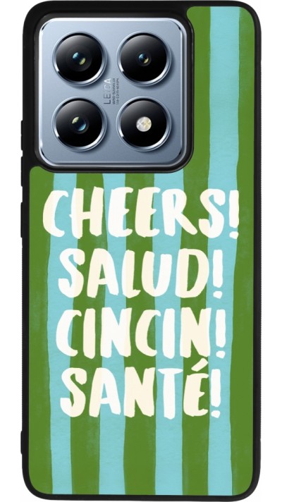 Coque Xiaomi 14T Pro - Silicone rigide noir Cheers 2026