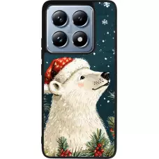 Coque Xiaomi 14T Pro - Silicone rigide noir Christmas 25 Bear