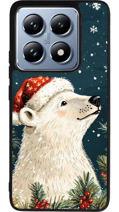 Coque Xiaomi 14T Pro - Silicone rigide noir Christmas 25 Bear
