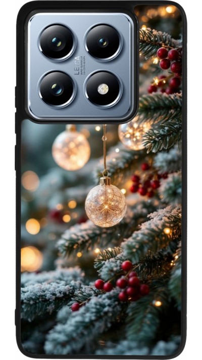 Coque Xiaomi 14T Pro - Silicone rigide noir Christmas 25 Xmas Decorated Tree