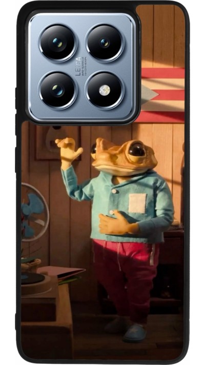 Coque Xiaomi 14T Pro - Silicone rigide noir Dancing frog DTMF