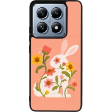 Xiaomi 14T Pro Case Hülle - Silikon schwarz Easter 2026 Rabbit collage