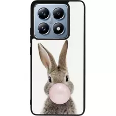 Coque Xiaomi 14T Pro - Silicone rigide noir Easter 2023 bubble gum bunny