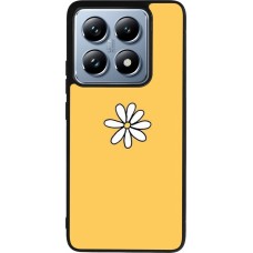 Xiaomi 14T Pro Case Hülle - Silikon schwarz Easter 2023 daisy
