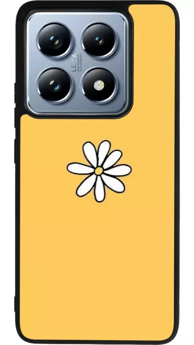 Coque Xiaomi 14T Pro - Silicone rigide noir Easter 2023 daisy