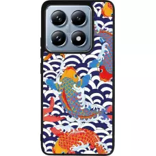 Coque Xiaomi 14T Pro - Silicone rigide noir Easter 2023 japanese fish