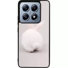 Coque Xiaomi 14T Pro - Silicone rigide noir Easter 2024 bunny butt