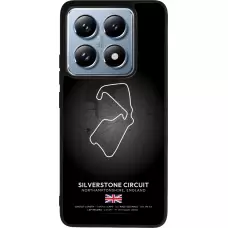 Coque Xiaomi 14T Pro - Silicone rigide noir F1 Track 2025 Great Britan
