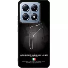 Coque Xiaomi 14T Pro - Silicone rigide noir F1 Track 2025 Italy