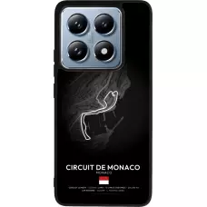 Coque Xiaomi 14T Pro - Silicone rigide noir F1 Track 2025 Monaco