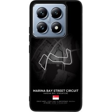 Xiaomi 14T Pro Case Hülle - Silikon schwarz F1 Track 2025 Singapore