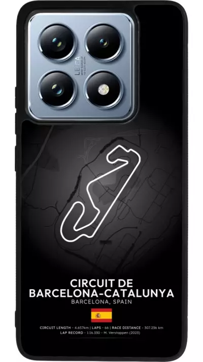 Coque Xiaomi 14T Pro - Silicone rigide noir F1 Track 2025 Spain
