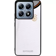 Coque Xiaomi 14T Pro - Silicone rigide noir Maillot de football Allemagne 2022 personnalisable