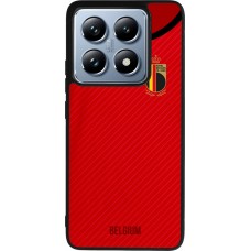 Xiaomi 14T Pro Case Hülle - Silikon schwarz Belgien 2022 personalisierbares Fußballtrikot