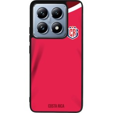 Xiaomi 14T Pro Case Hülle - Silikon schwarz Costa Rica 2022 personalisierbares Fussballtrikot