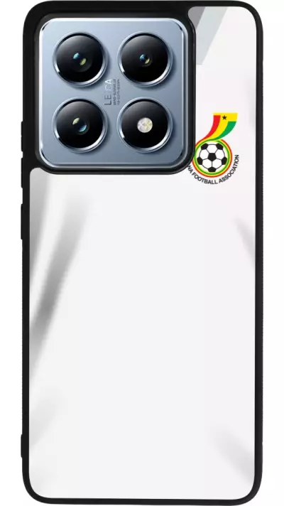 Coque Xiaomi 14T Pro - Silicone rigide noir Maillot de football Ghana 2022 personnalisable