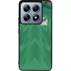 Coque Xiaomi 14T Pro - Silicone rigide noir Maillot de football Mexique 2022 personnalisable