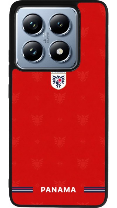Coque Xiaomi 14T Pro - Silicone rigide noir Maillot de football Panama 2026 personnalisable