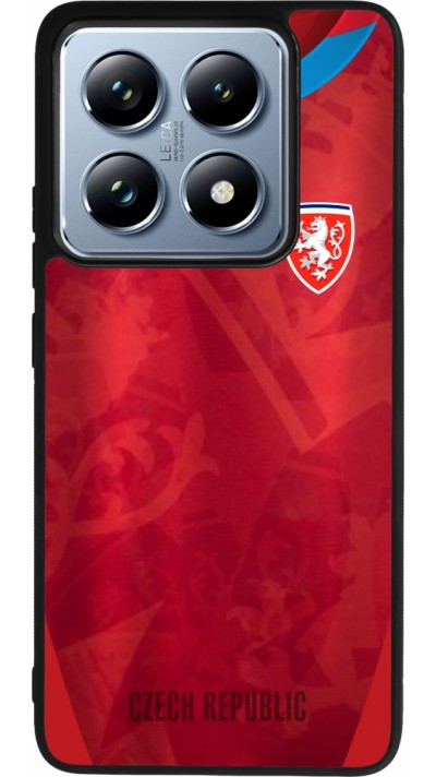 Xiaomi 14T Pro Case Hülle - Silikon schwarz Tschechische Republik personalisierbares Fussballtrikot