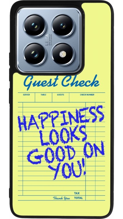 Coque Xiaomi 14T Pro - Silicone rigide noir Guest check 2026