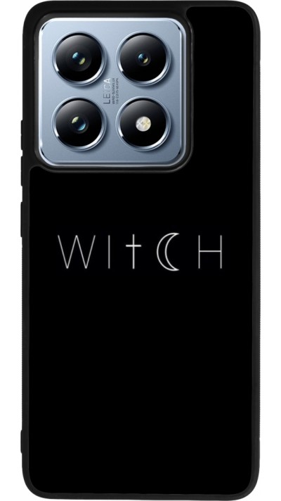 Coque Xiaomi 14T Pro - Silicone rigide noir Halloween 22 witch word