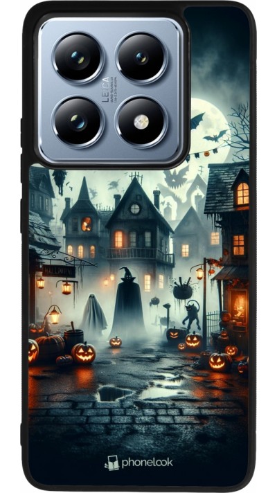 Coque Xiaomi 14T Pro - Silicone rigide noir Halloween Spookville