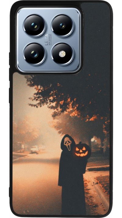 Coque Xiaomi 14T Pro - Silicone rigide noir Halloween 2025 Scream