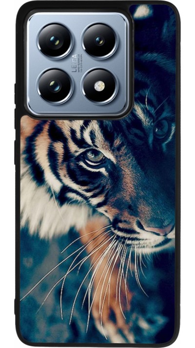 Coque Xiaomi 14T Pro - Silicone rigide noir Incredible Lion